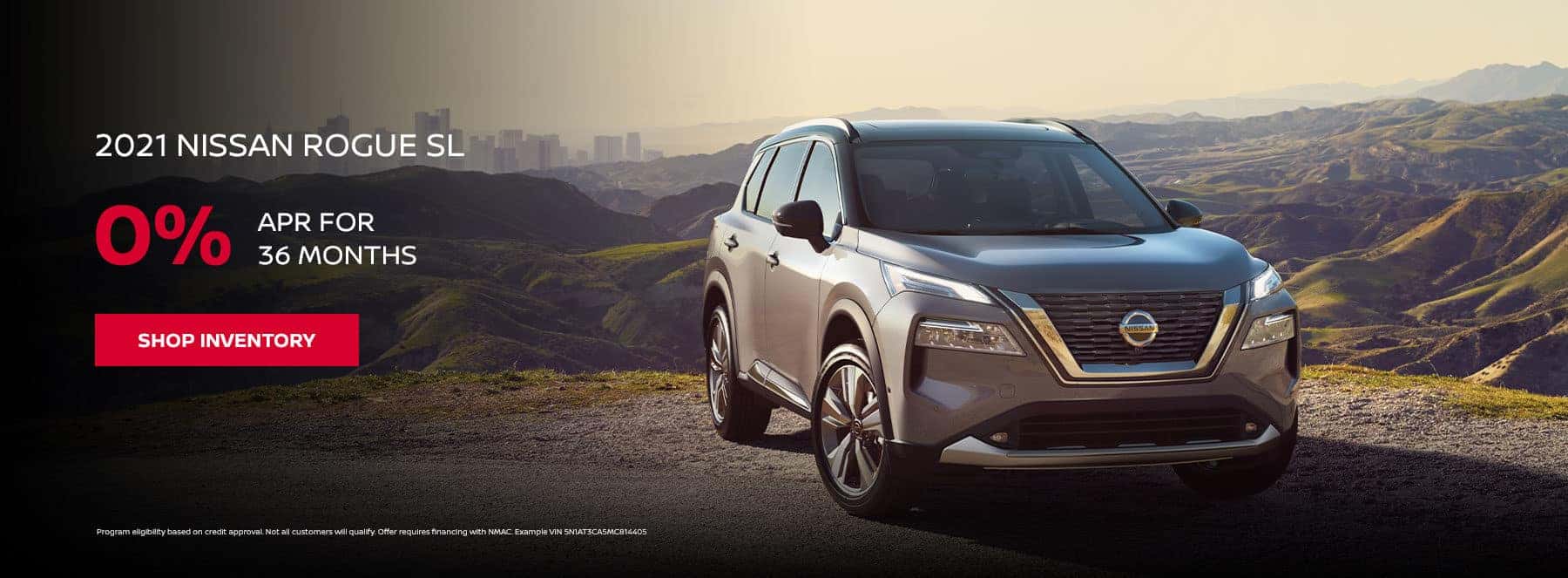 2021 Nissan Rogue SL, 0% APR for 36 months