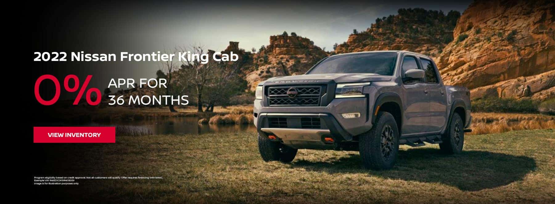 2022 Nissan Frontier King Cab, Finance for 0% APR for 36 months