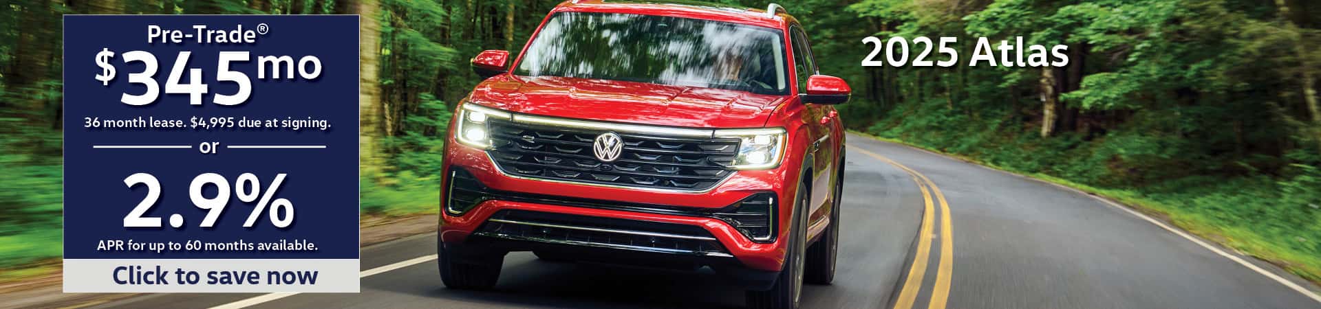 Volkswagen Atlas July 2025 Special