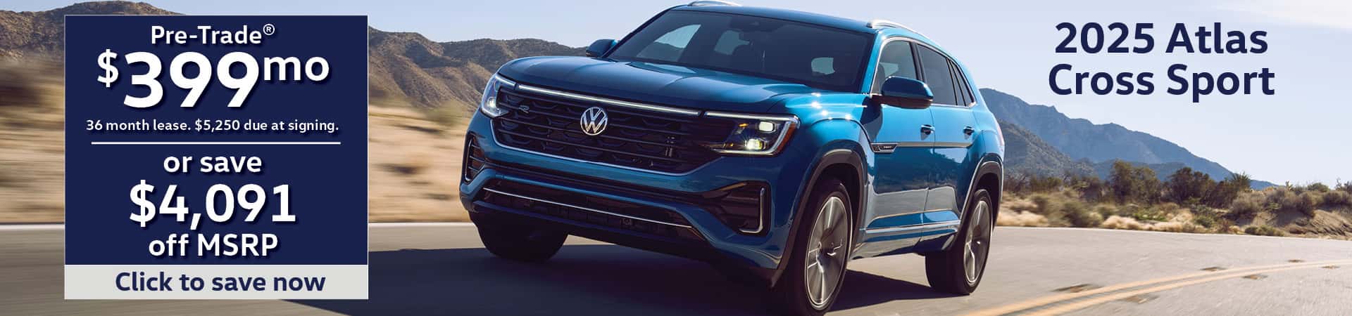 Volkswagen Atlas Cross Sport July 2025 Special