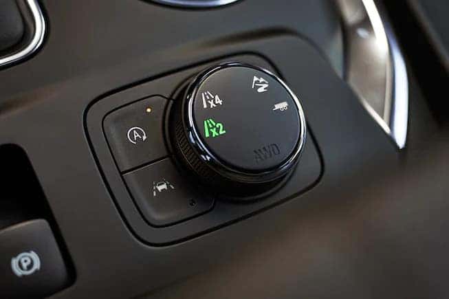 Traverse Drive Mode Dial