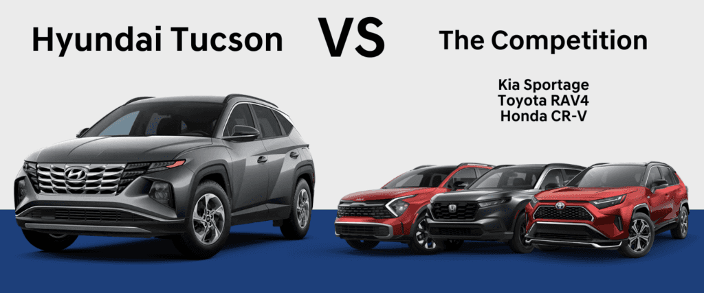 Hyundai Tucson vs. the Competition in Sherman, TX - SUV Research