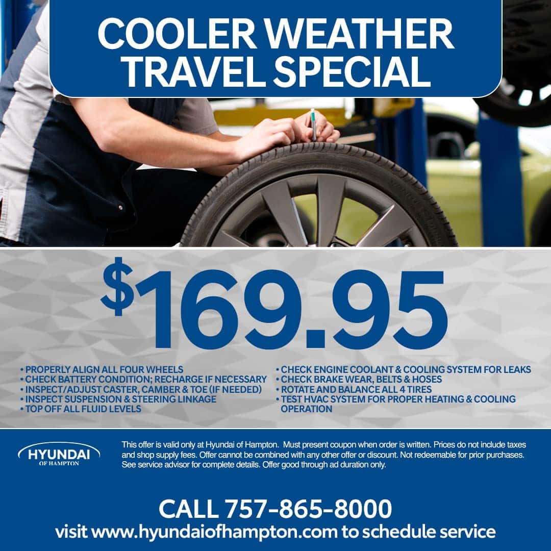 Auto Service Specials | Hyundai of Hampton near Newport News