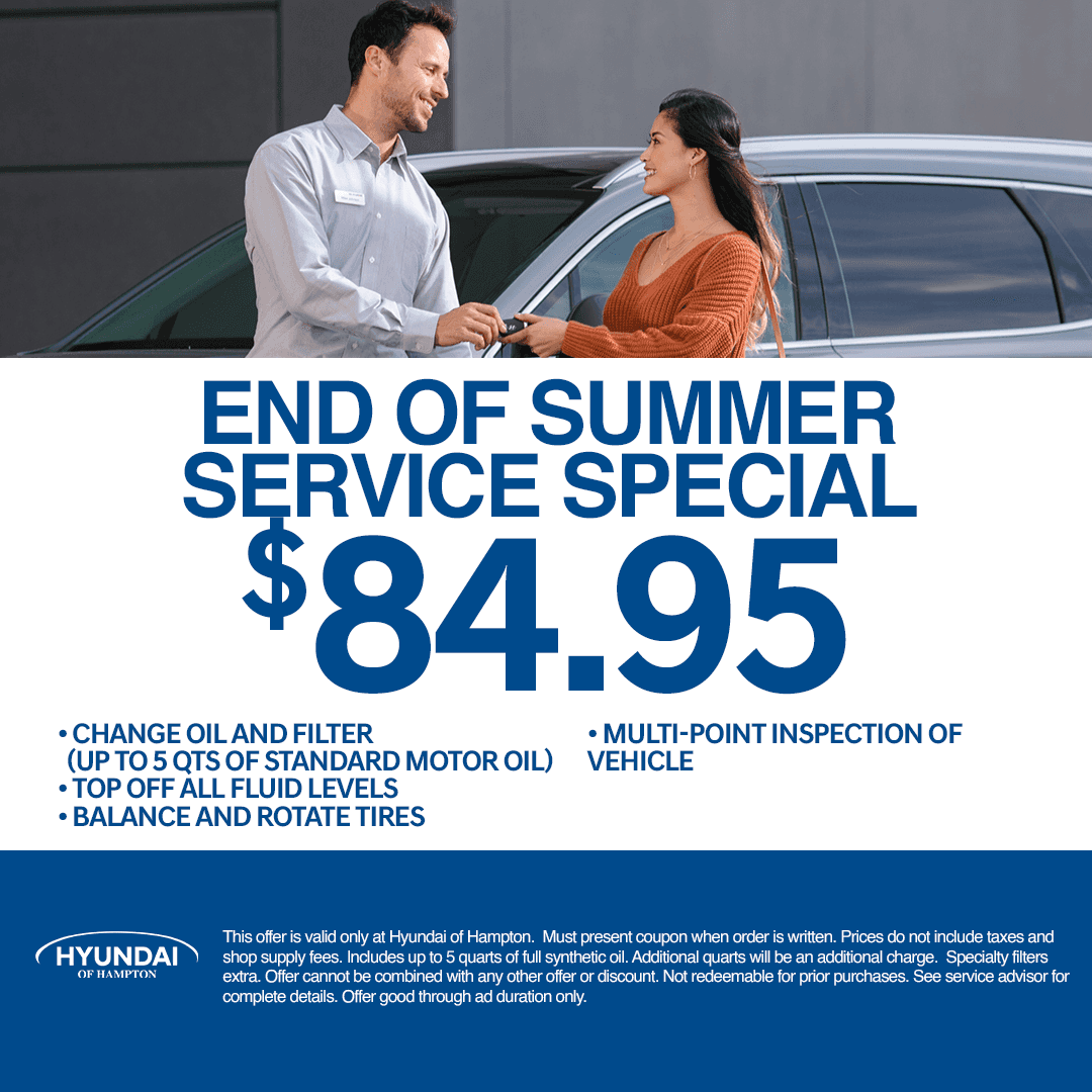 Auto Service Specials | Hyundai of Hampton near Newport News
