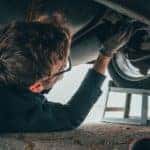 fixing a car