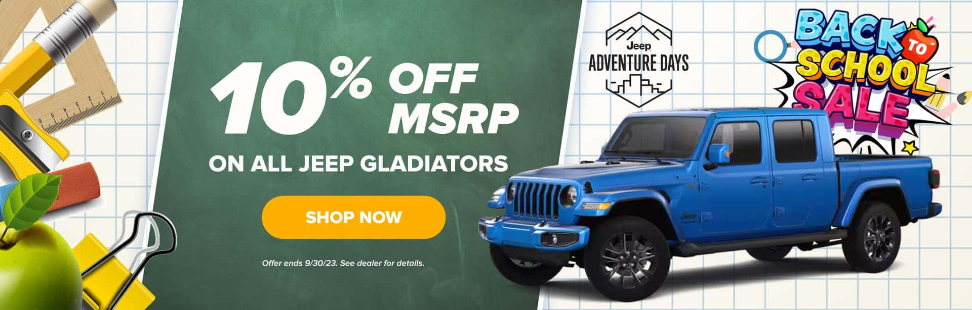 Sept Jeep Gladiator Special