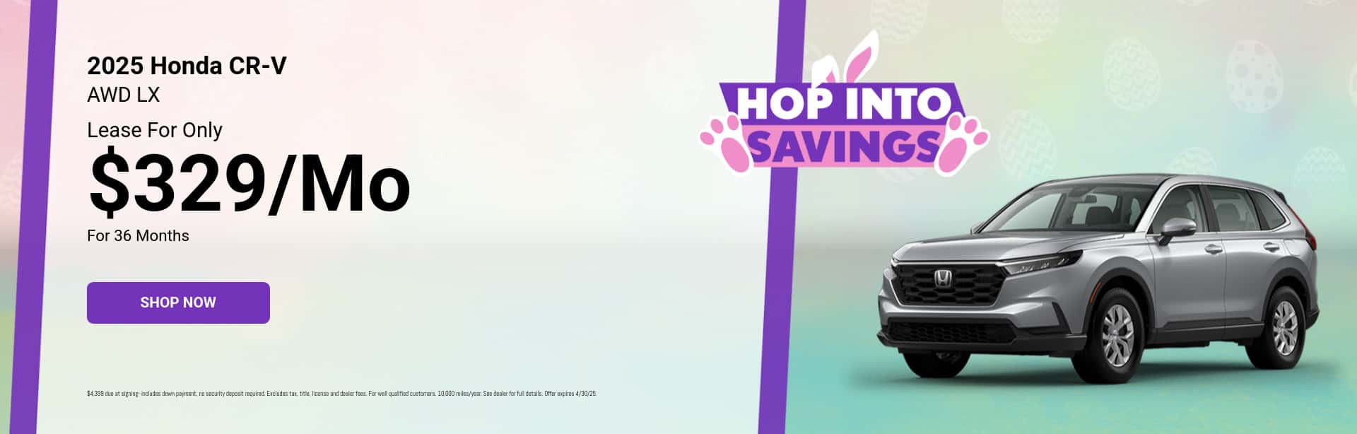 April CRV Special