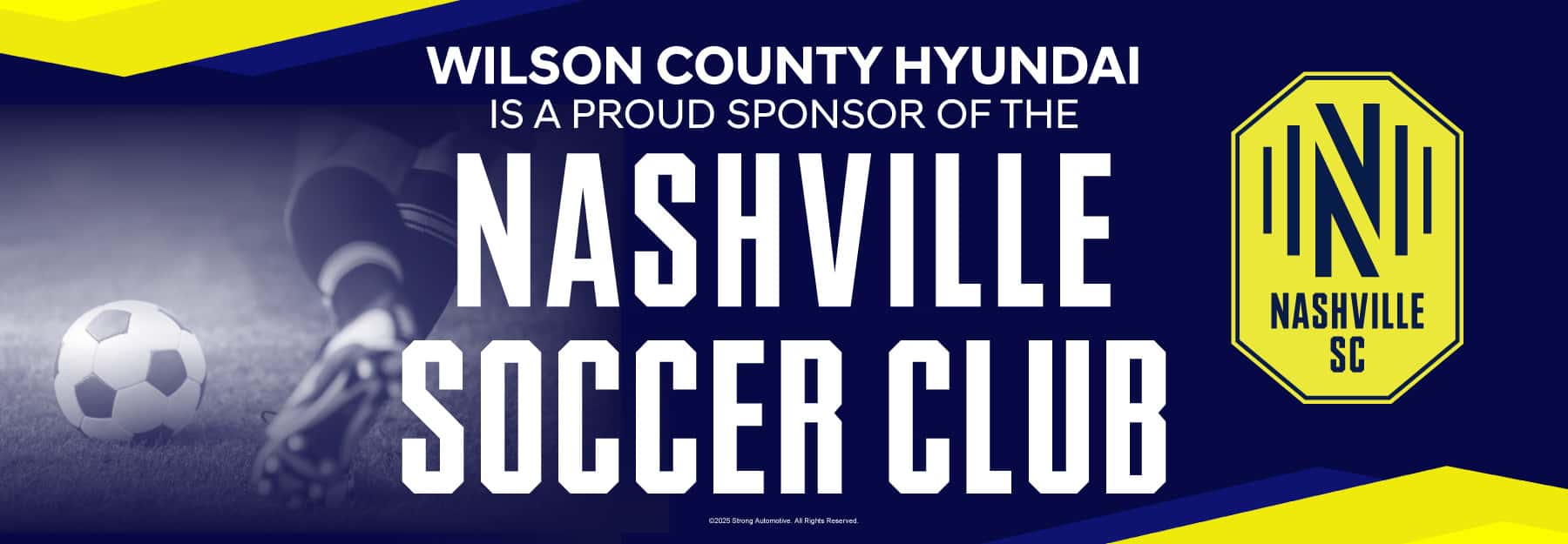 Wilson County Hyundai is a Proud Sponsor of the Nashville Soccer Club