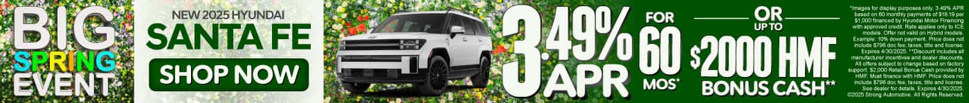 New 2025 Hyundai Santa Fe 