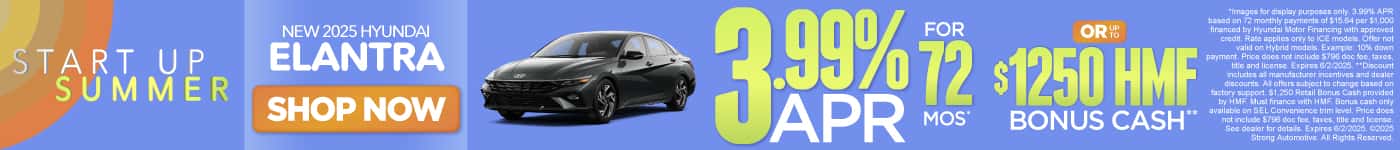 New 2025 Hyundai Elantra 