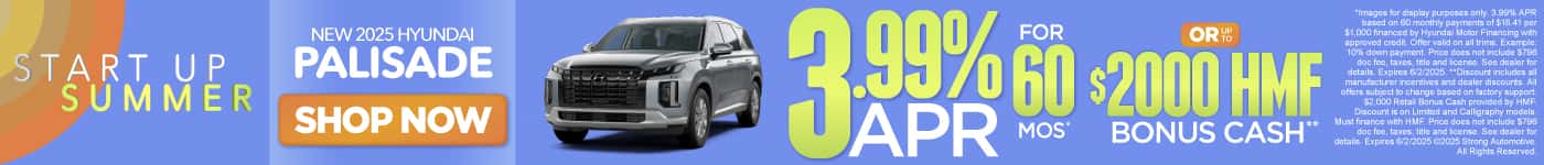 New 2025 Hyundai Palisade 