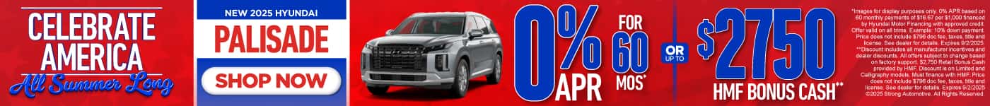 New 2025 Hyundai Palisade 