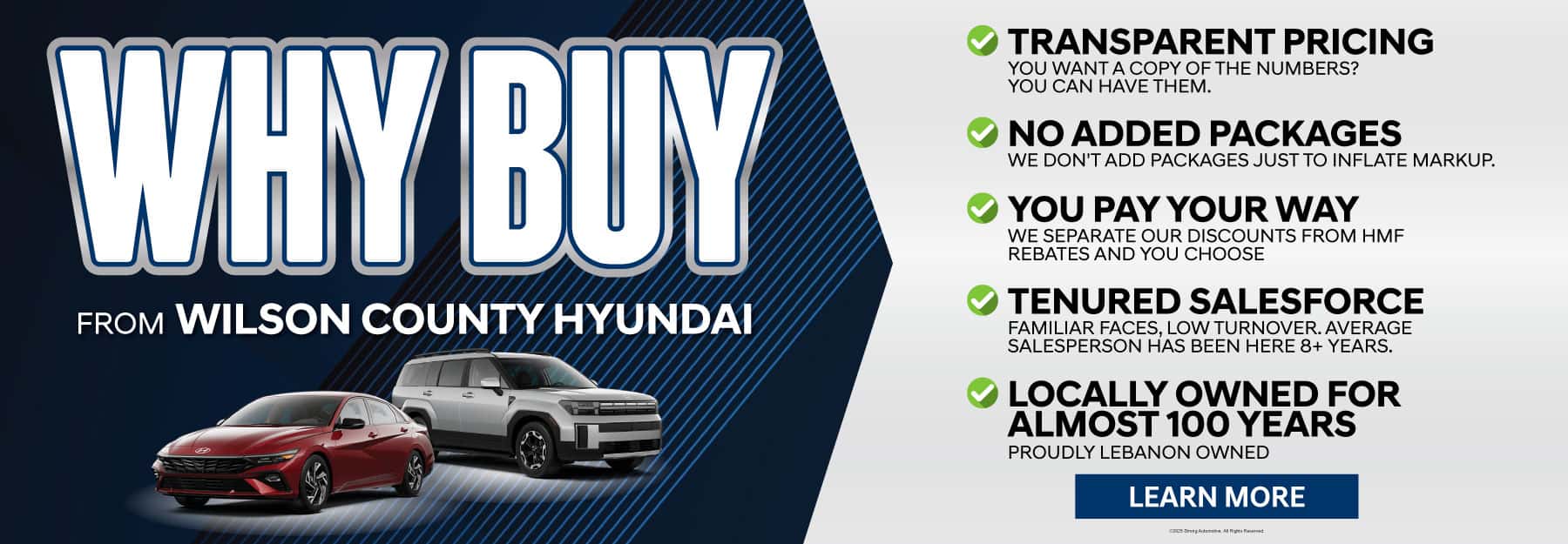 Why Buy From Wilson County Hyundai