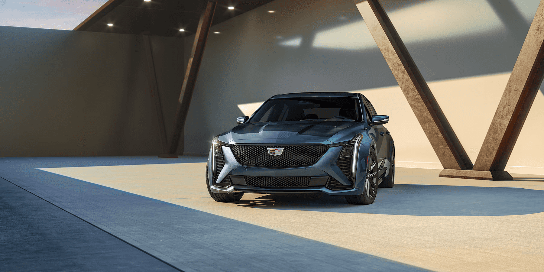 2025 Cadillac CT5 exterior shot in driveway