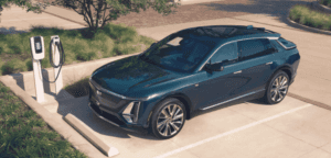 2026 Cadillac LYRIQ Parked at Charging Station