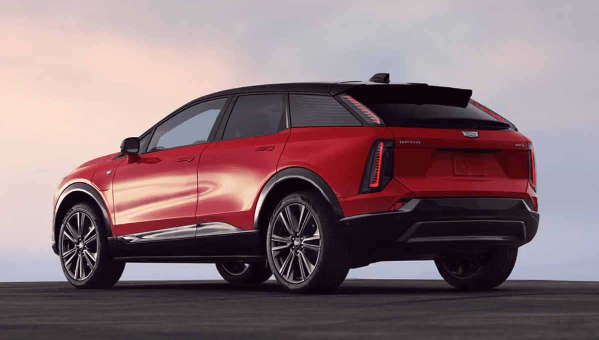 Red 2026 Cadillac OPTIQ